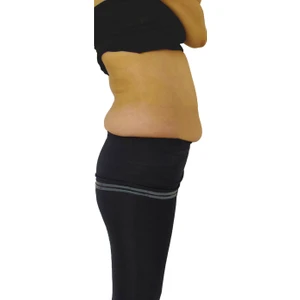 Tangmoda Silikonlu Kadın Toparlayıcı Korse Tayt Inceltici Siyah Lohusa Korse