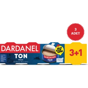 Ayçiçekyağlı Ton Balığı 4 X75 Gr(3+1) 3 'li