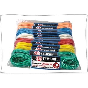 Tesa 10 Metre Pvc Kaplı Polyester Çamaşır Ipi