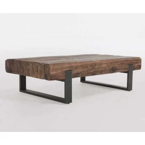 Nur Ahşap Doğal Ahşap Orta Sehpa