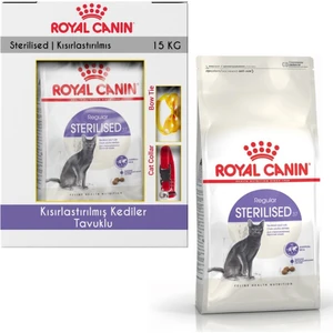 Royal Canin Sterilised Tavuklu Kısırlaştırılmış Kedi Maması 15 kg