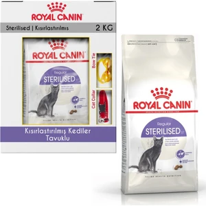Royal Canin Sterilised Tavuklu Kısırlaştırılmış Kedi Maması 2 kg