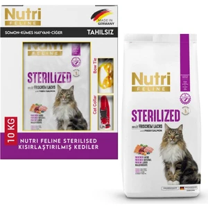 Nutri Feline Sterilised Tahılsız Kısırlaştırılmış Kedi Maması 10 kg