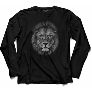 Kendim Seçtim Galatasaray Aslan Kafa Lıon Head Silüet Arslan Lıon Uzun Kollu Tişört