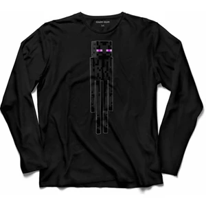 Kendim Seçtim Mınecraft Enderman Ender Man Uzun Kollu Tişört