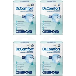 Dr. Comfort Dr.comfort Emici Külot Hasta Bezi Medium Beden - 4 Paket - (120 Adet)