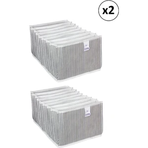Pazar Kapısı 2 Adet Akordiyon Organizer Çekmece Içi Düzenleyici Xl
