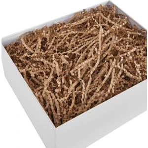 Zigzag Z Kırpık Kırpıntı Kağıt 100GR Kraft Renk