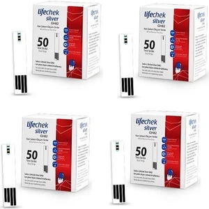 Lifechek Silver GH82  Ölçüm Stribi 50LI 4 Adet