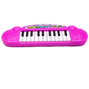 Oyuncak Piyano 22 Tuşlu Pembe 30 cm
