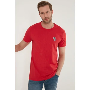 Pamuklu Regular Fit Bisiklet Yaka T Shirt Erkek T Shirt 5902317