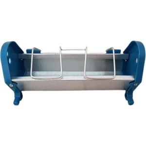 Coşar Güvercin Metal Yemlik 25 cm 4 Adet Galvaniz Yemlik