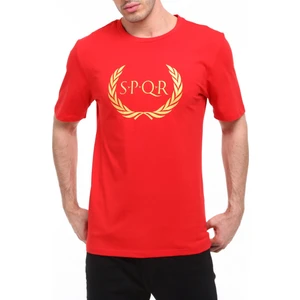 Spqr Erkek T-Shirt Ares Kırmızı