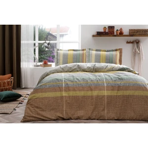 Lane Turuncu Çift Kişilik Nevresim Takımı