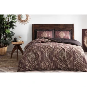 Boucle Kahve Çift Kişilik Nevresim Takımı