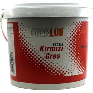 Uberlub Excell Kırmızı Gres 14 Kg Kalsiyum Sabunlu Gres