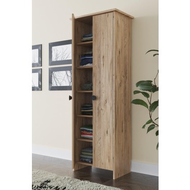 Kzy Mobilya Erzak & Kiler Çok Amaçlı Dolap Atlantik Çam Fiyatı