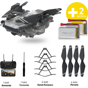 Corby CX020-2B Katlanabilir Drone 720P Kamera ile 499 m Uçuş Mesafesi
