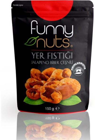 Funny Nuts Jalapeno Çeşnili Yer Fıstığı 150 gr
