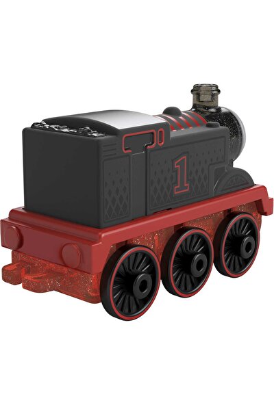 Thomas & Friends Thomas ve Arkadaşları Sür-Bırak Küçük Tekli Trenler Siyah Thomas HBX87
