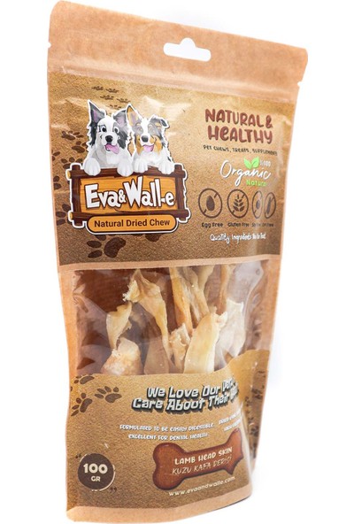 Eva And Wall-E Kurutulmuş Kuzu Kelle Derisi Özel Seri