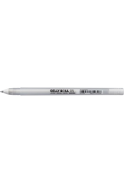 Sakura Gelly Roll : Beyaz Çizim Kalemi : 0,3 mm (Ince Uç)