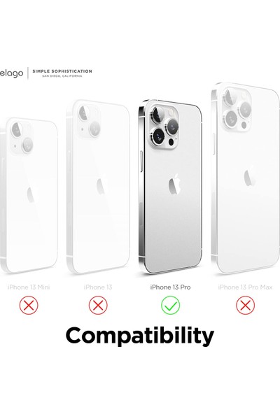 Elago iPhone 13 Pro Şeffaf Kılıf (Yurt Dışından)