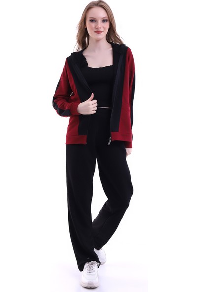 Stil Adventure Stil Adventure-Önden Çapraz Kesim, Boru Paça Bayan EŞOFMAN-SA1510