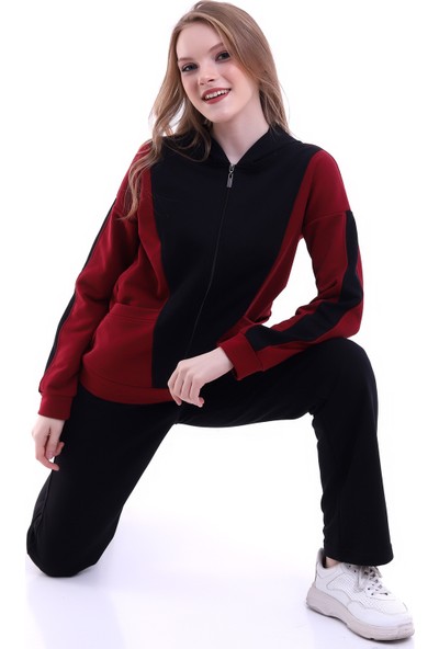 Stil Adventure Stil Adventure-Önden Çapraz Kesim, Boru Paça Bayan EŞOFMAN-SA1510