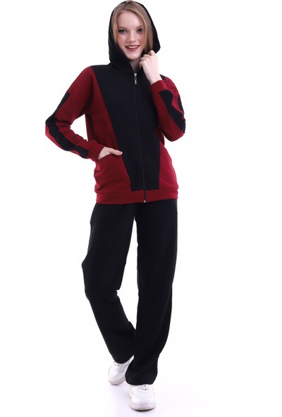 Stil Adventure Stil Adventure-Önden Çapraz Kesim, Boru Paça Bayan EŞOFMAN-SA1510