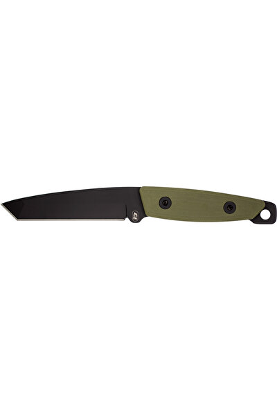 Turq Gear Fox Tanto - Cubic G10 Army Green Elcik - Sleipner Graphite Black (Siyah) Bıçak