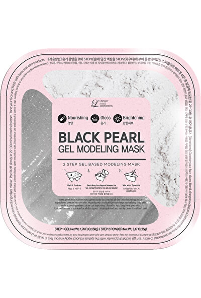 Lindsay Black Pearl Jel Modeling Maske (50G+5G) Tek Kullanımlık