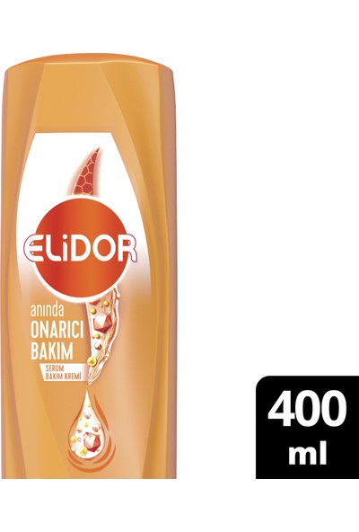Elidor Superblend Serum Bakım Kremi Anında Onarıcı Bakım C Vitamini Keratin Seramid 400 ml