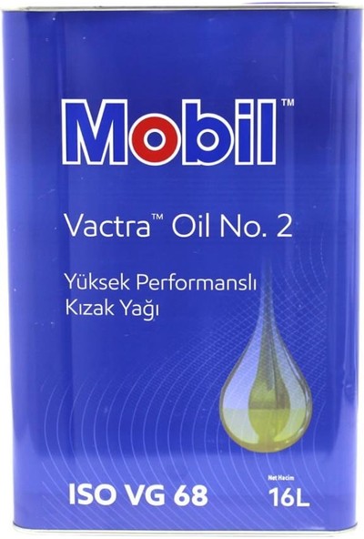 Mobil Vactra Oil No:2 16 Litre Kızak Yağı