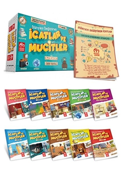 3.ve 4. Sınıflar Için Fen Köyü Hikaye Serisi + Icatlar ve Mucitler (Ciltli)