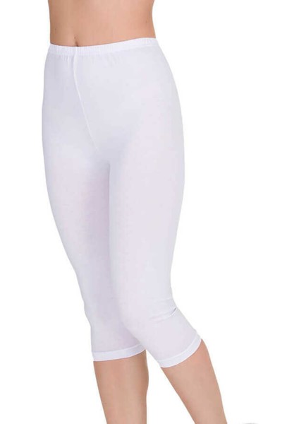 Kadın Licralı Kapri Tayt