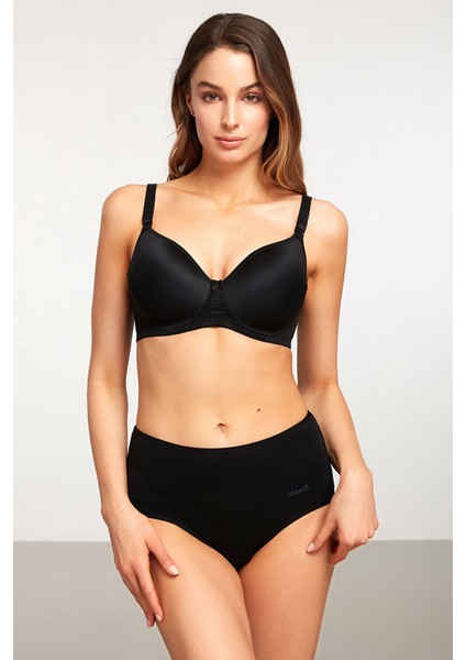 Basic Maxi Yüksel Bel 2 Li Külot Seti