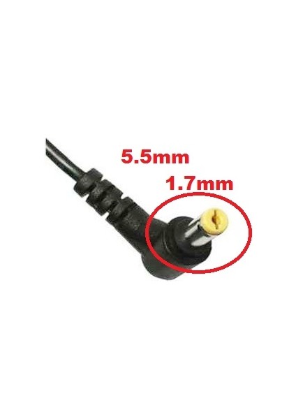 Acer Uyumlu 19 Volt 7.1 Amper Laptop Notebook Şarj Cihazı Adaptör 19V 7.1A 5.5mm 1.7mm