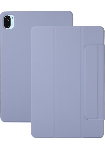 Xiaomi Pad 5 / Pad 5 Pro Için Manyetik Toka Deri Kılıf (Yurt Dışından)