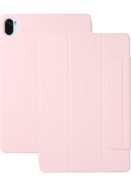 Xiaomi Pad 5 / Pad 5 Pro Için Manyetik Toka Deri Kılıf (Yurt Dışından)