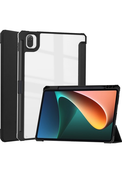 Xiaomi Pad 5/5 Pro Tpu + Pu Deri Kılıf (Yurt Dışından)