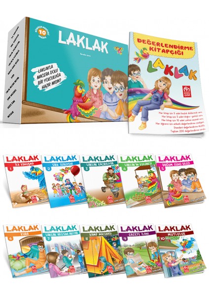 1. Sınıf 10' Lu Hikaye Laklak (Ciltli)