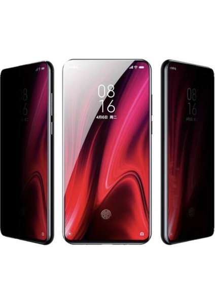 Apple iphone Xs Max Mat Hayalet Ekran Gizli Privacy Tam Kaplayan Kırılmaz Cam Seramik Nano Ekran Koruyucu