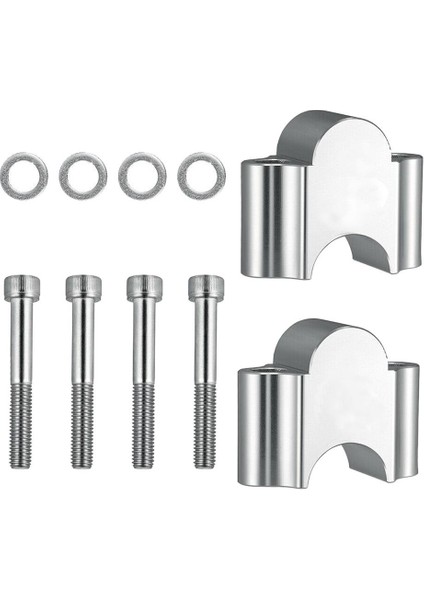 Motosiklet Kir Gidon Yükseltici Adaptörü Braketi Koltuk 22MM (Yurt Dışından)