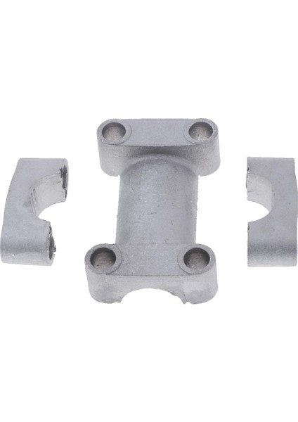 Gümüş Kolu Bar Dağı Kelepçeleri Yükseltici Adaptörü 7/8 Inç 22MM Dirt Bike Atv (Yurt Dışından)