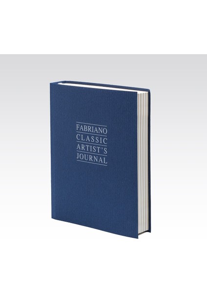 Classic Artıst's Journal Eskiz ve Çizim Defteri Fildişi & Buz Rengi Kağıt 192 Yaprak Lacivert Kapak 90 gr 12 x 16 cm