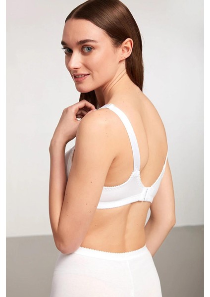 Carol Pamuklu Balensiz Sütyen - Beyaz modelleri