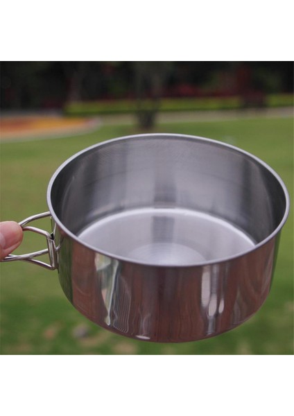 Taşınabilir Sofra Kızartma Pan Bento Gıda Konteyner Snack Kutusu Mess-Kit Hiking modelleri