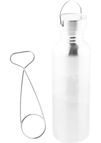 750ML Için Geniş Ağız ve Askı ile Paslanmaz Sızdırmaz Su Şişesi Tencere Su Isıtıcısı