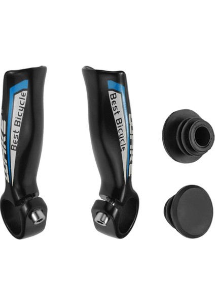 1 Çift Dağ Bisikleti Gidon Fişler Bisiklet Aksesuarları ile Mtb Biter